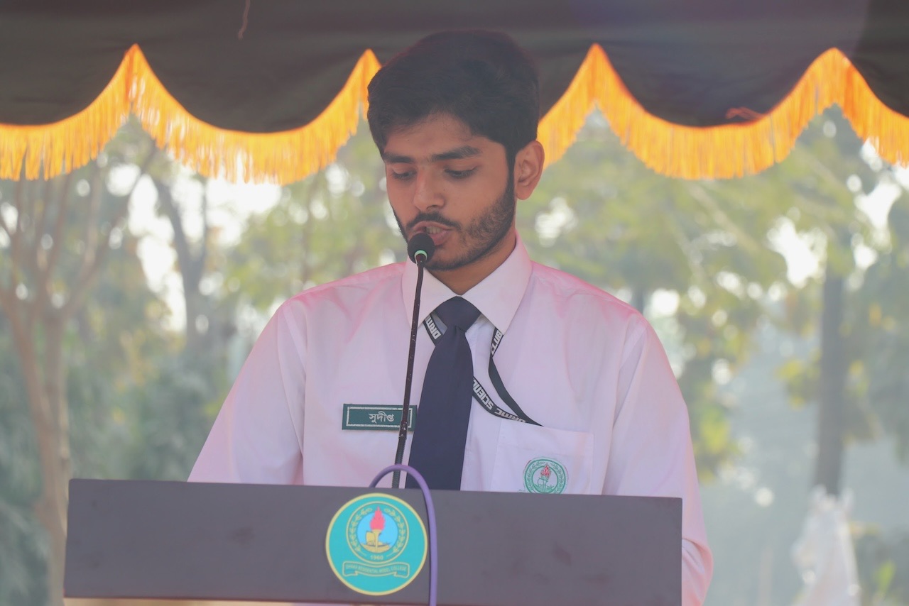 President Speech DRMC Science Club